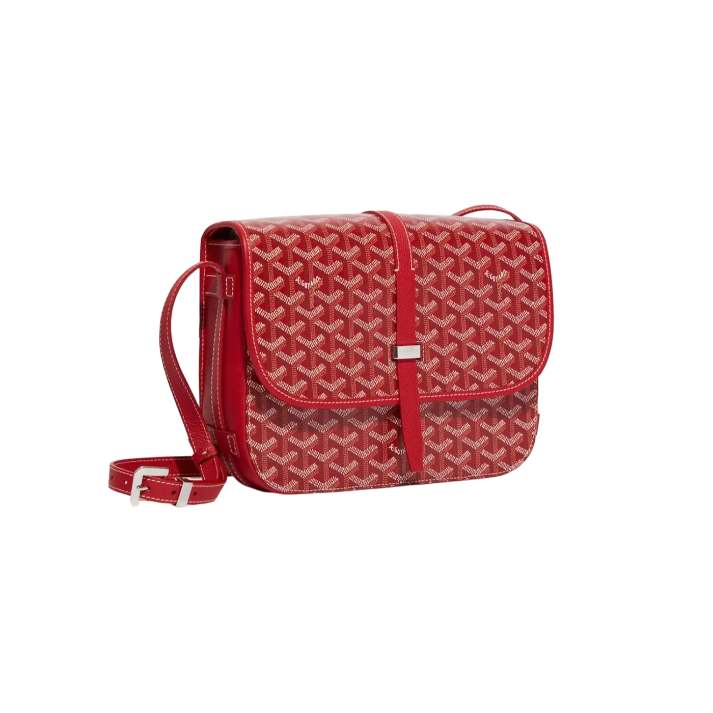 Goyard Belvedere Red Chrome Dubai