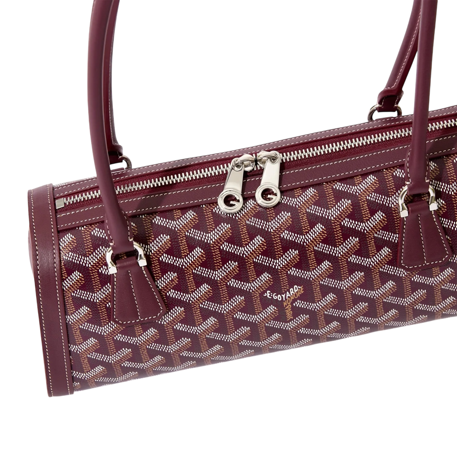 Goyard Bonbonniere Bag Bordeaux