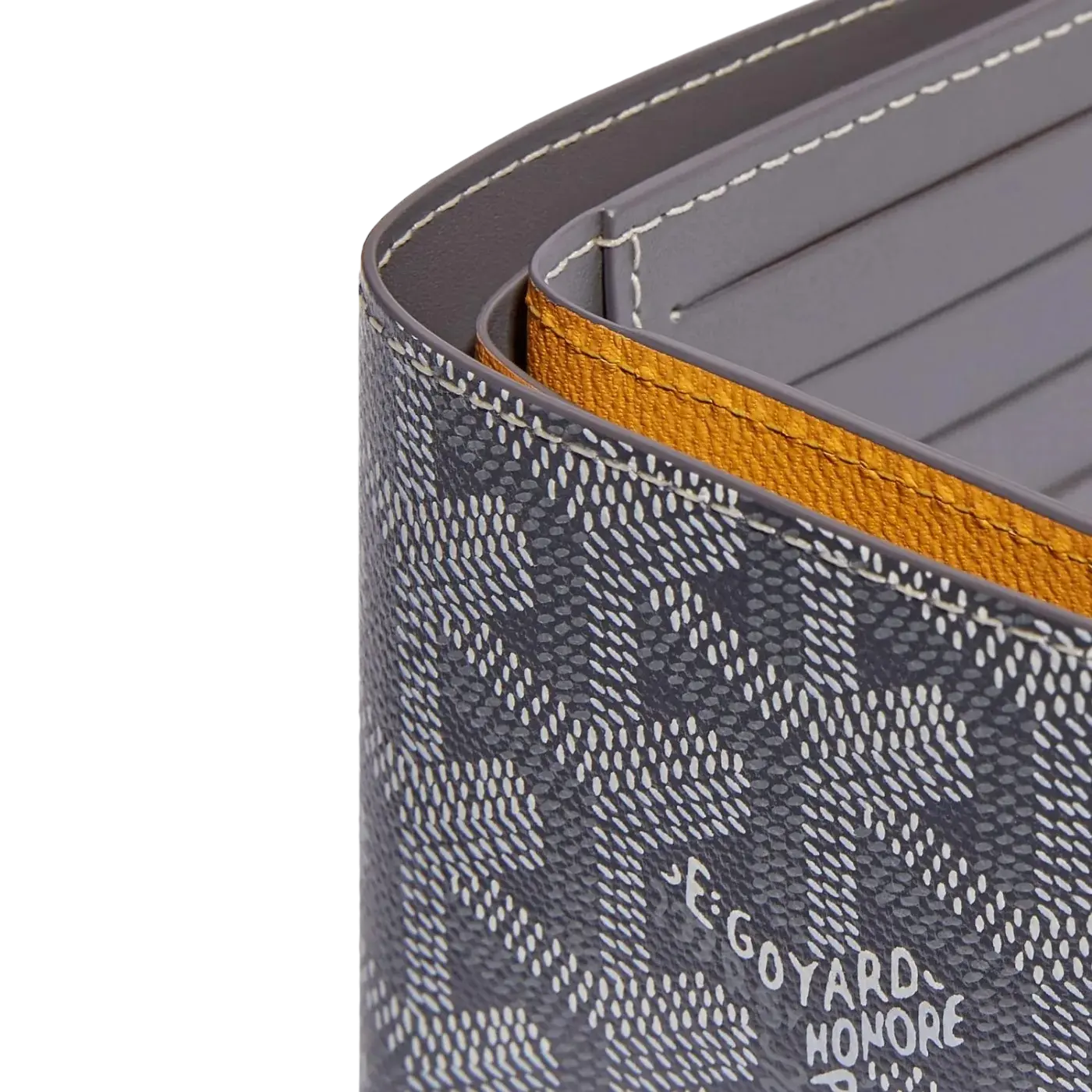 Goyard Victoire Wallet Grey Chrome Dubai