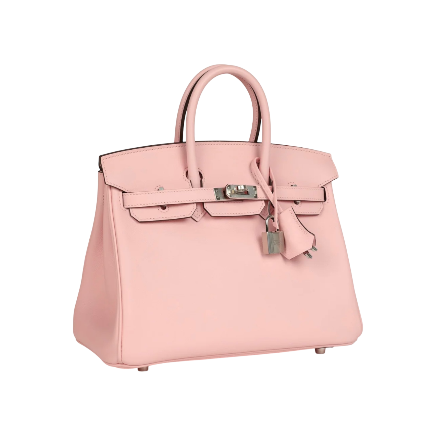 Hermès Birkin 25 Rose Sakura Swift Palladium Hardware Chrome Dubai
