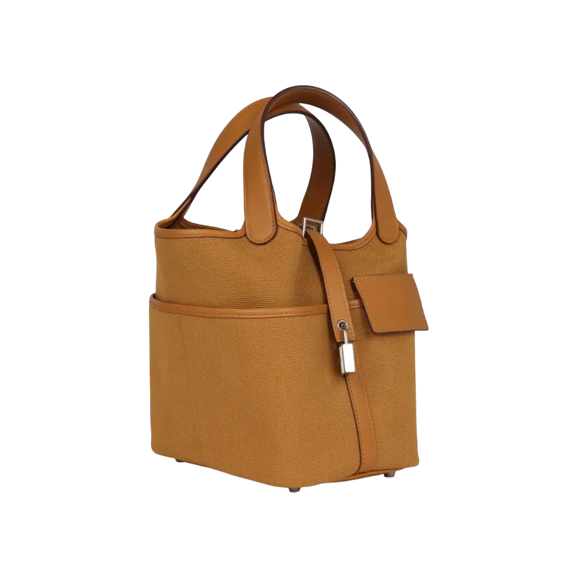 Hermès Picotin Cargo 18 Sesame Swift / Toile Canvas Palladium Hardware Chrome Dubai