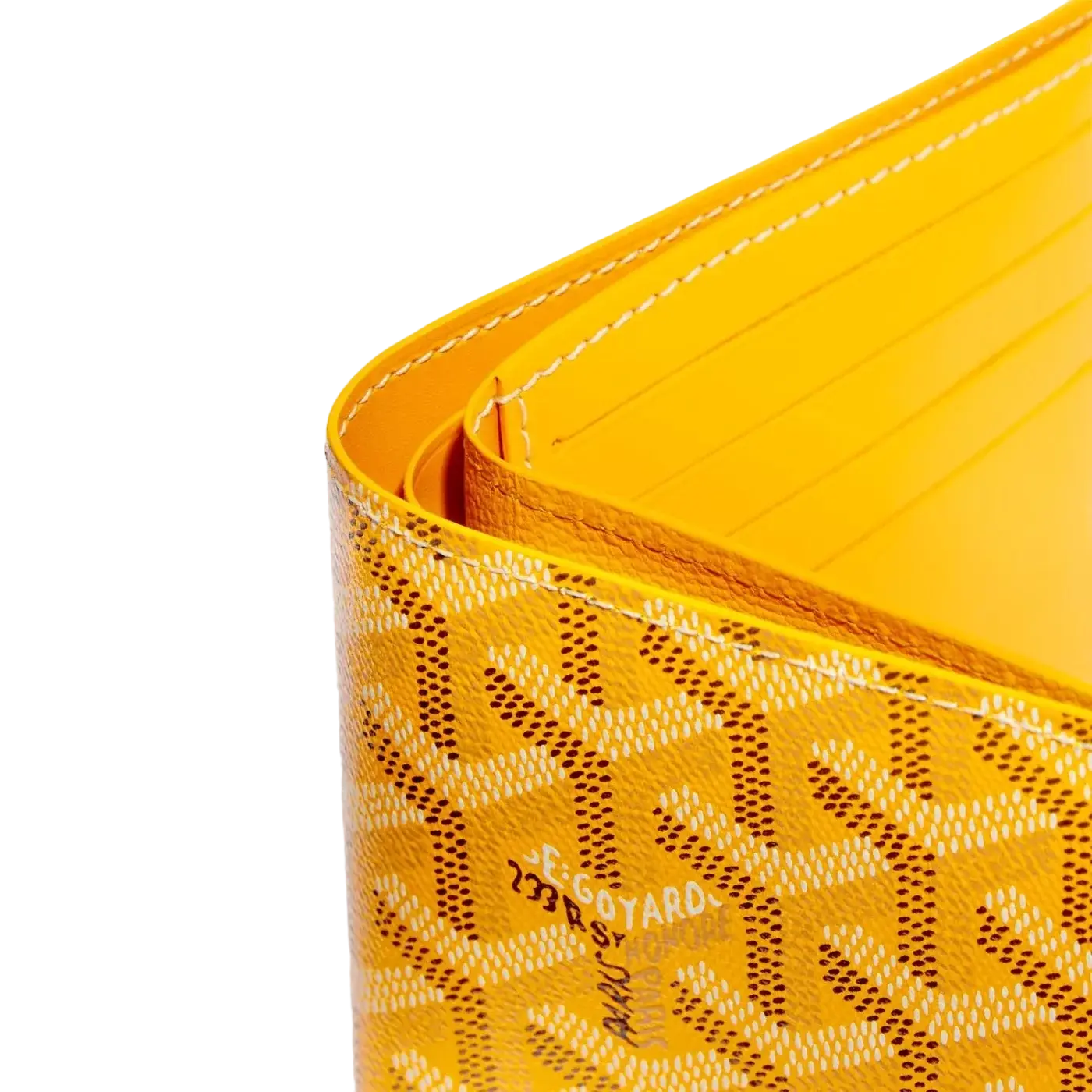 Goyard Victoire Wallet Yellow Chrome Dubai