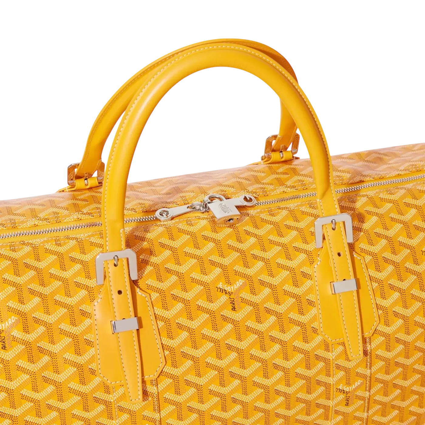 Goyard Boston 50 Bag Yellow Chrome Dubai