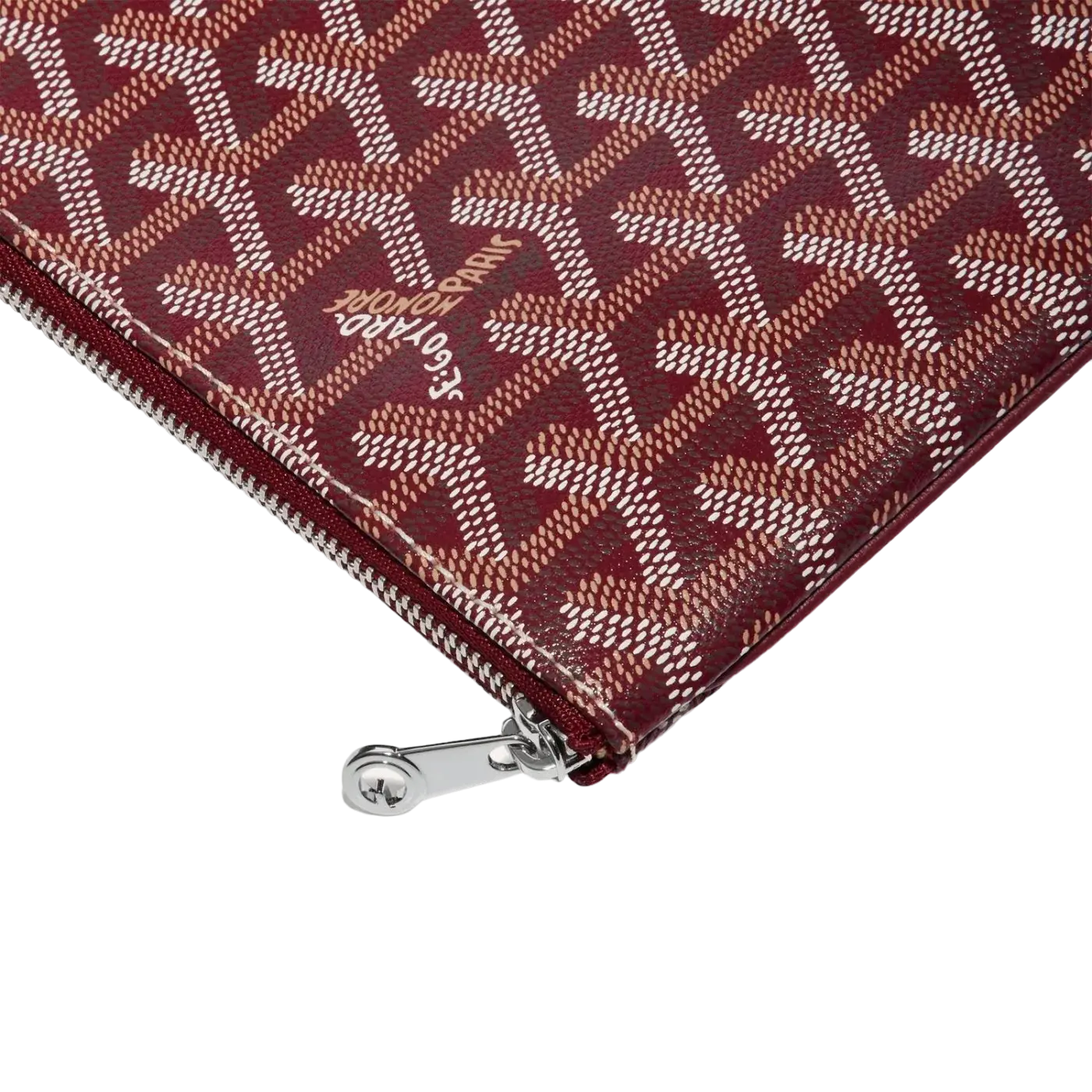 Goyard Senat Pouch Bordeaux Chrome Dubai