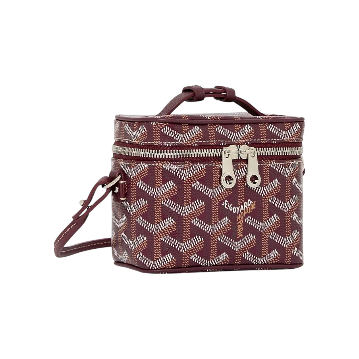 Goyard Muse Nano Vanity Bordeaux Chrome Dubai