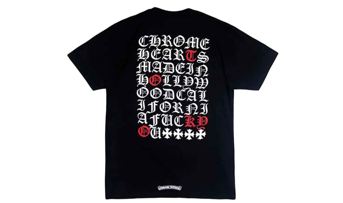 Chrome Hearts Made In Hollywood T-Shirt Chrome Dubai