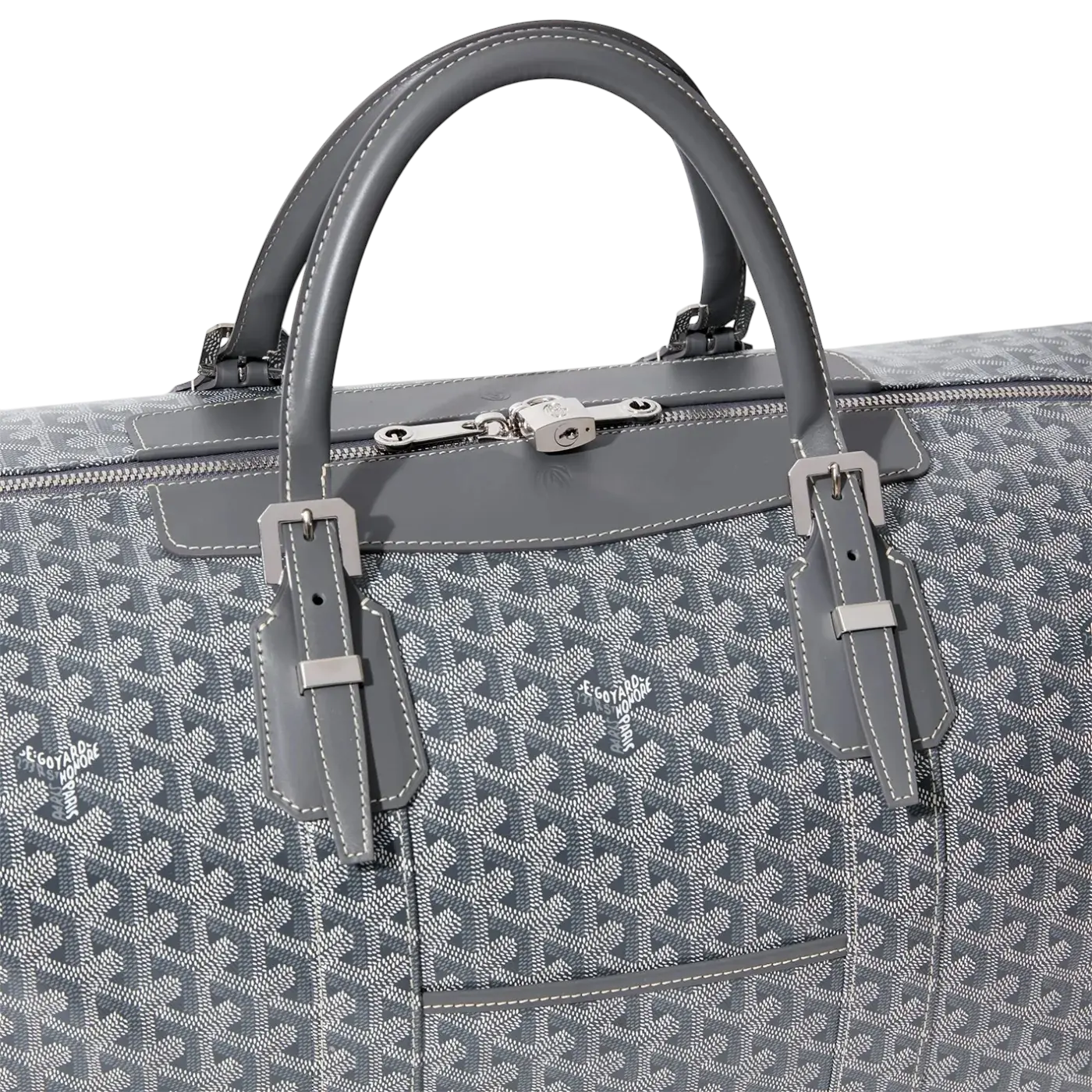 Goyard Bowling 55 Bag Grey Chrome Dubai