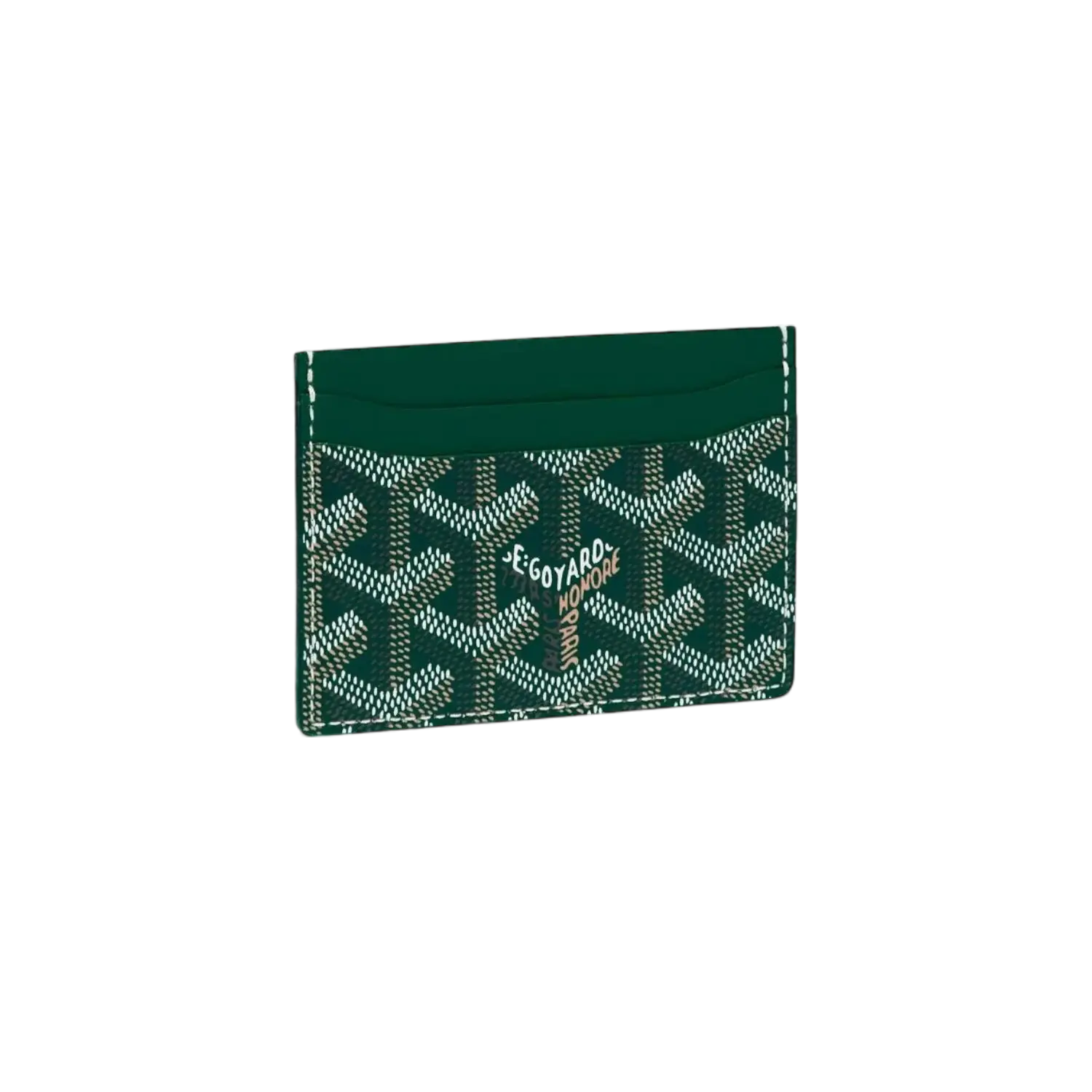 Goyard Saint Sulpice Card Holder Green Chrome Dubai