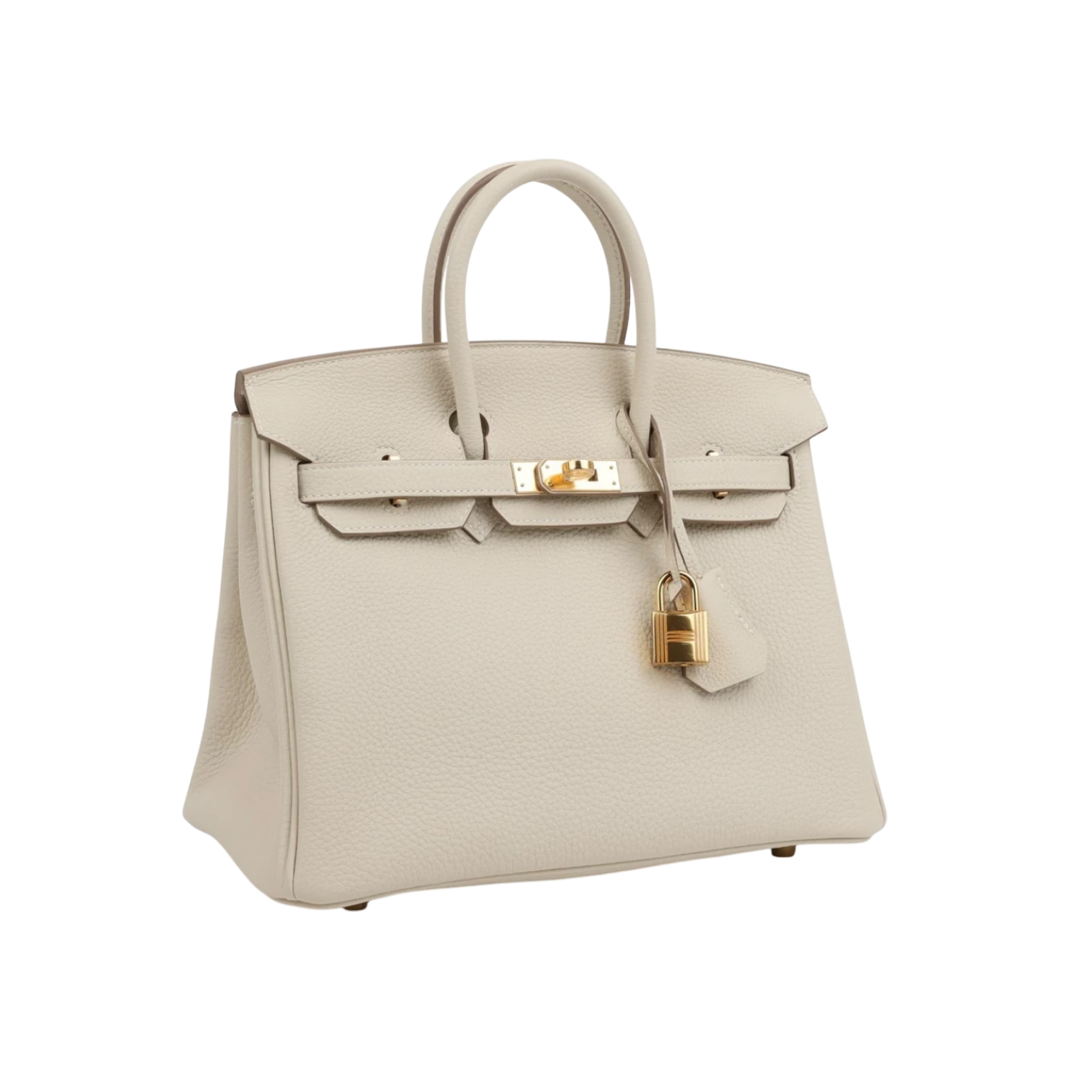 Hermès Birkin 25 Craie Togo Gold Hardware Chrome Dubai