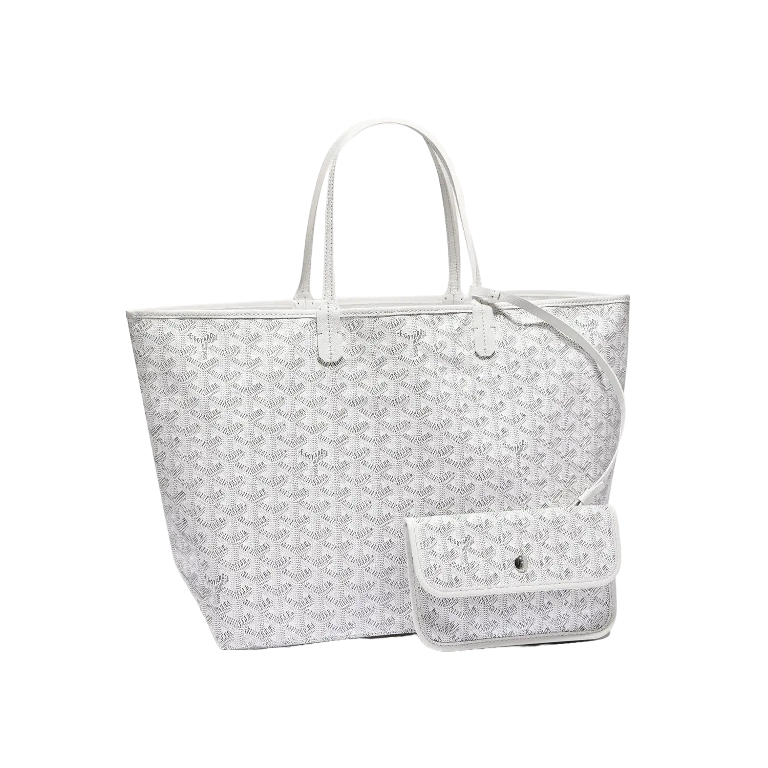 Goyard Saint Louis Tote White Chrome Dubai