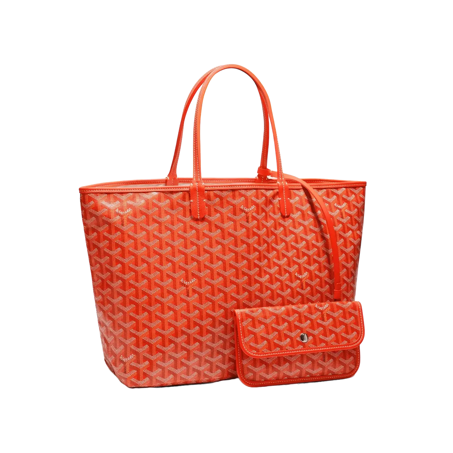 Goyard Saint Louis Tote Orange Chrome Dubai