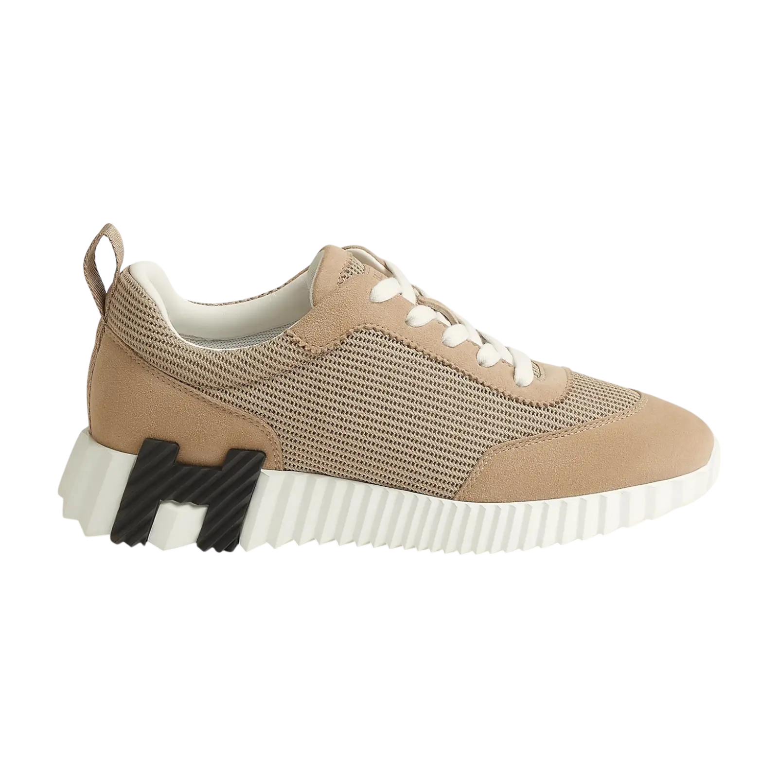 Hermes Bouncing Sneaker Beige Camel Chrome Dubai