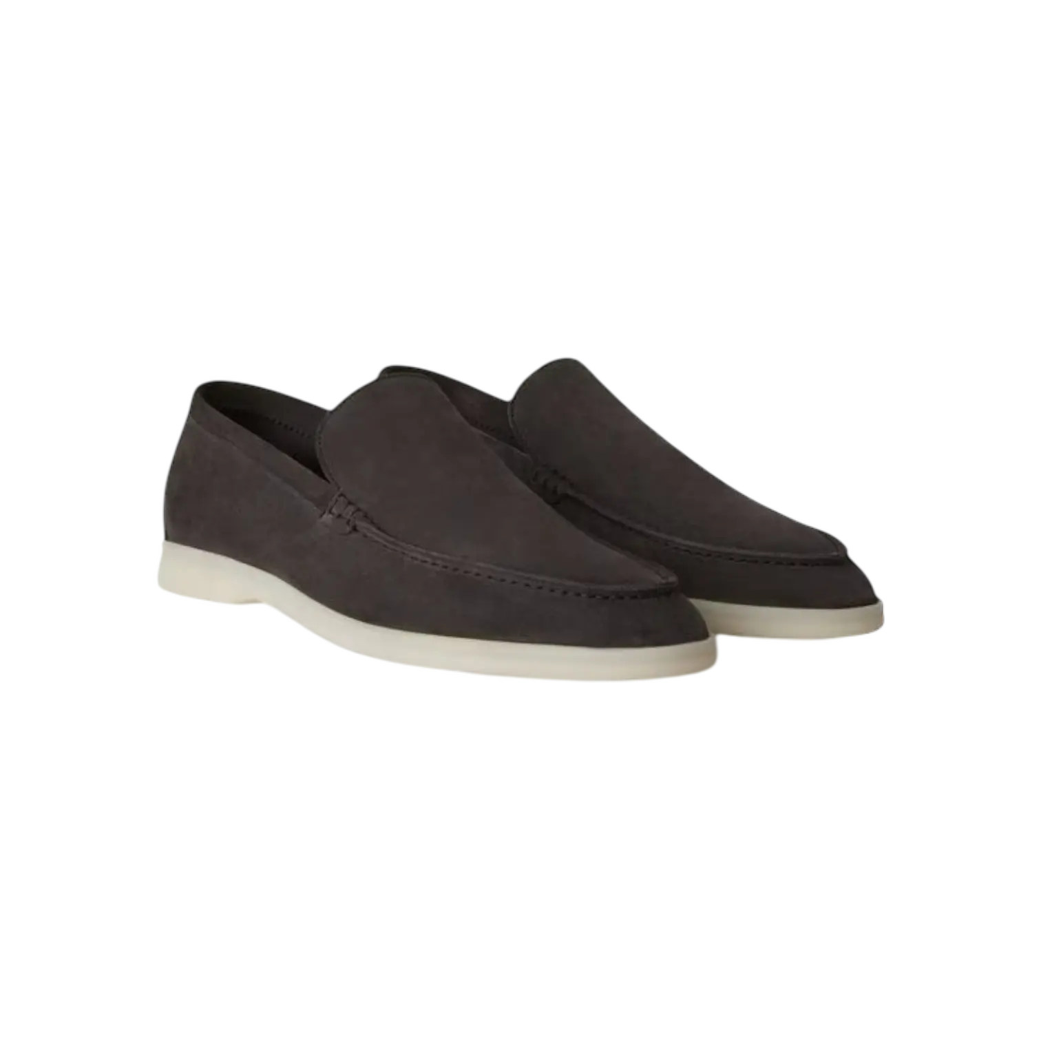 Loro Piana Summer Walk Loafer Caviar Chrome Dubai