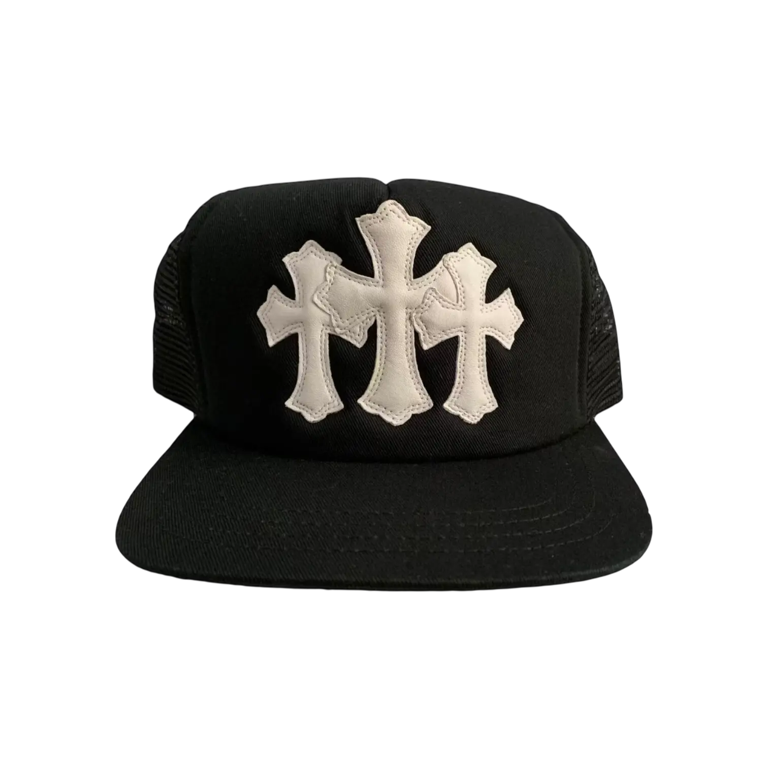 Chrome Hearts Trucker Hat Cemetery Black Chrome Dubai