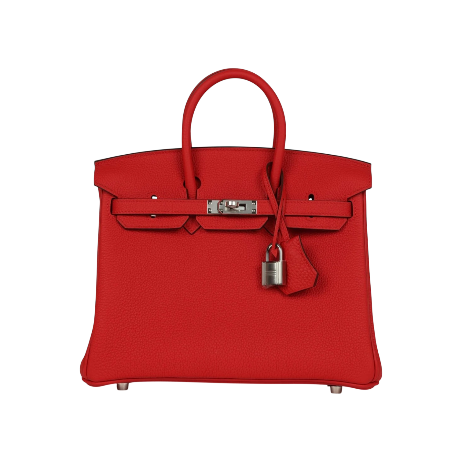 Hermès Birkin 25 Rouge Radieux Togo Palladium Hardware Chrome Dubai