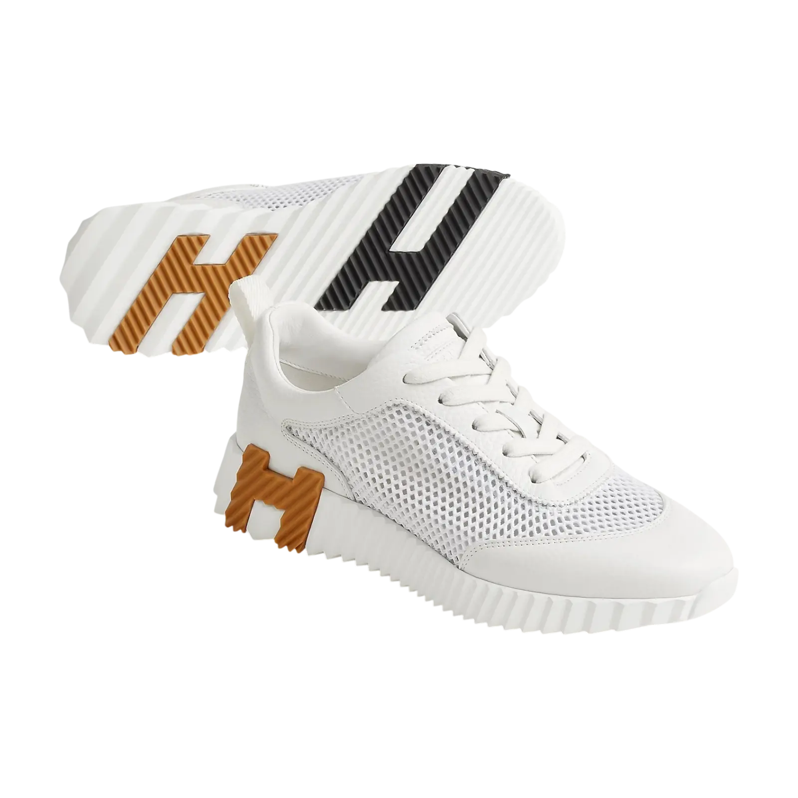 Hermes Bouncing Sneaker Blanc Chrome Dubai