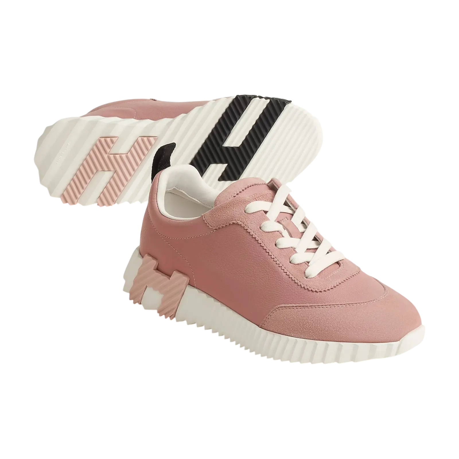 Hermes Bouncing Sneaker Rose Aquarelle Chrome Dubai