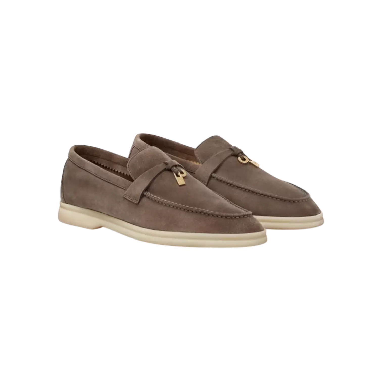 Loro Piana Summer Charms Loafer Rain Drops Chrome Dubai
