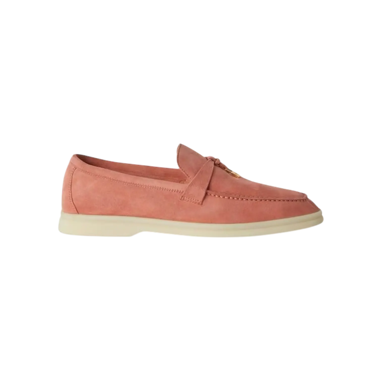 Loro Piana Summer Charms Loafern Sorbet Pink Chrome Dubai