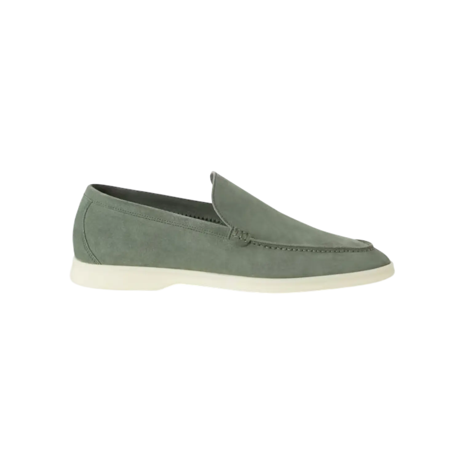 Loro Piana Summer Walk Loafer Frozen Fir Chrome Dubai