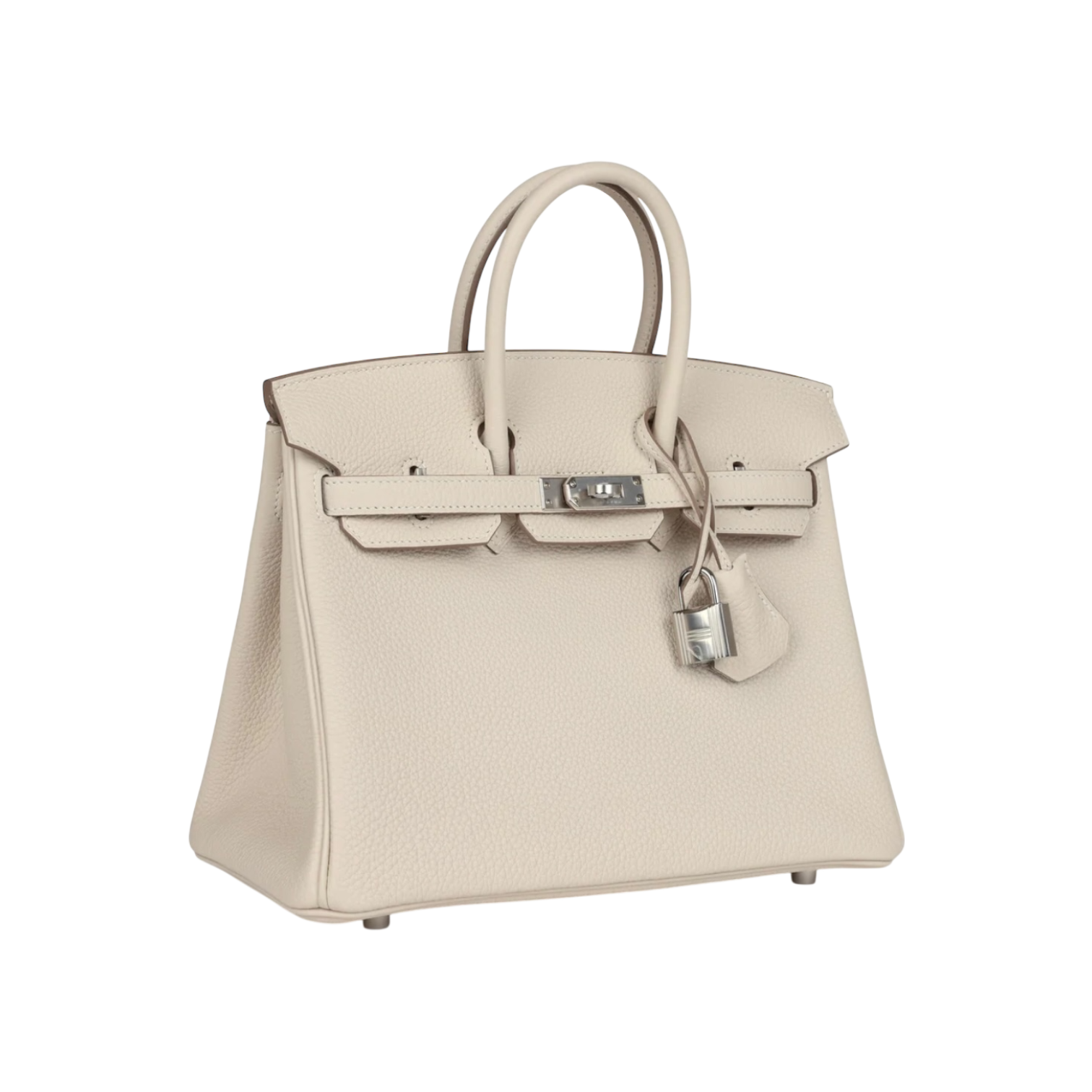 Hermès Birkin 25 Craie Togo Palladium Hardware Chrome Dubai