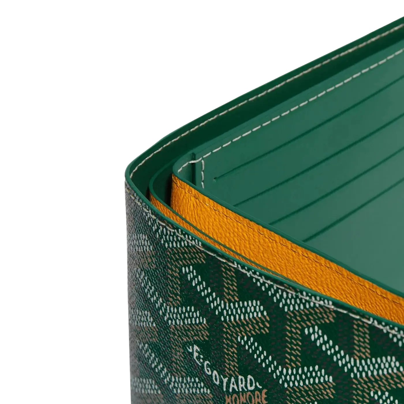 Green goyard wallet online