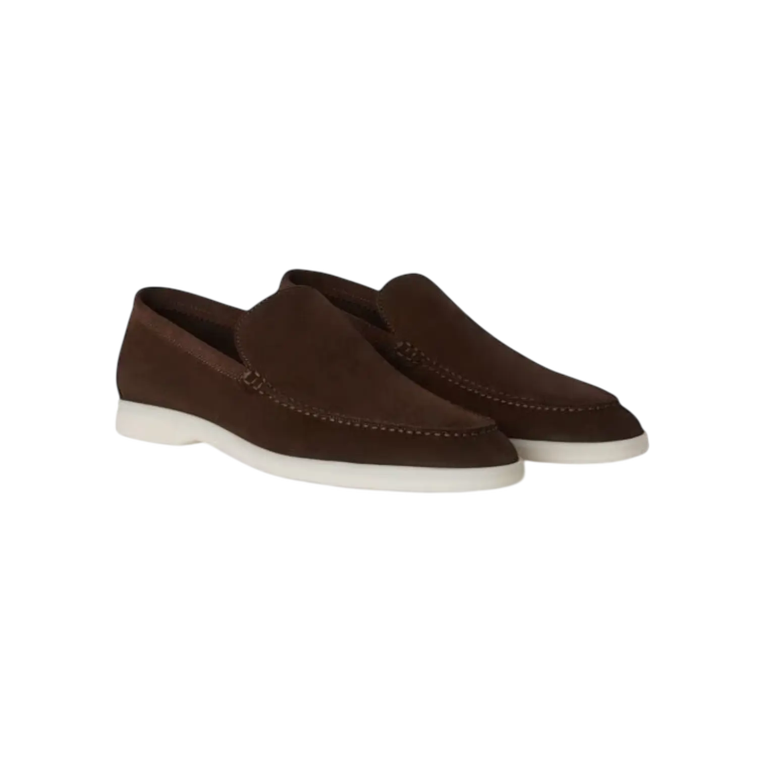 Loro Piana Summer Walk Loafer Chocolate Chrome Dubai
