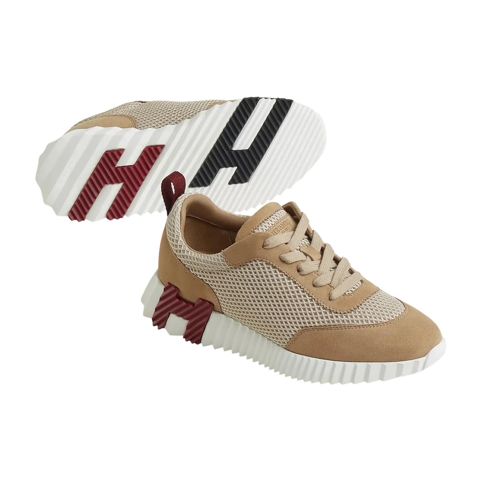 Hermes Bouncing Sneaker Beige Argile Chrome Dubai