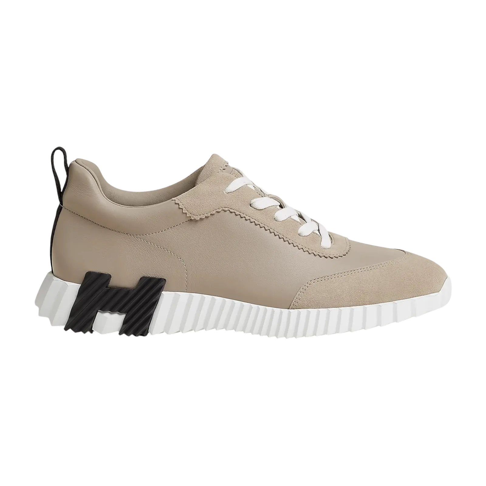 Hermes Bouncing Sneaker Beige Galet Chrome Dubai