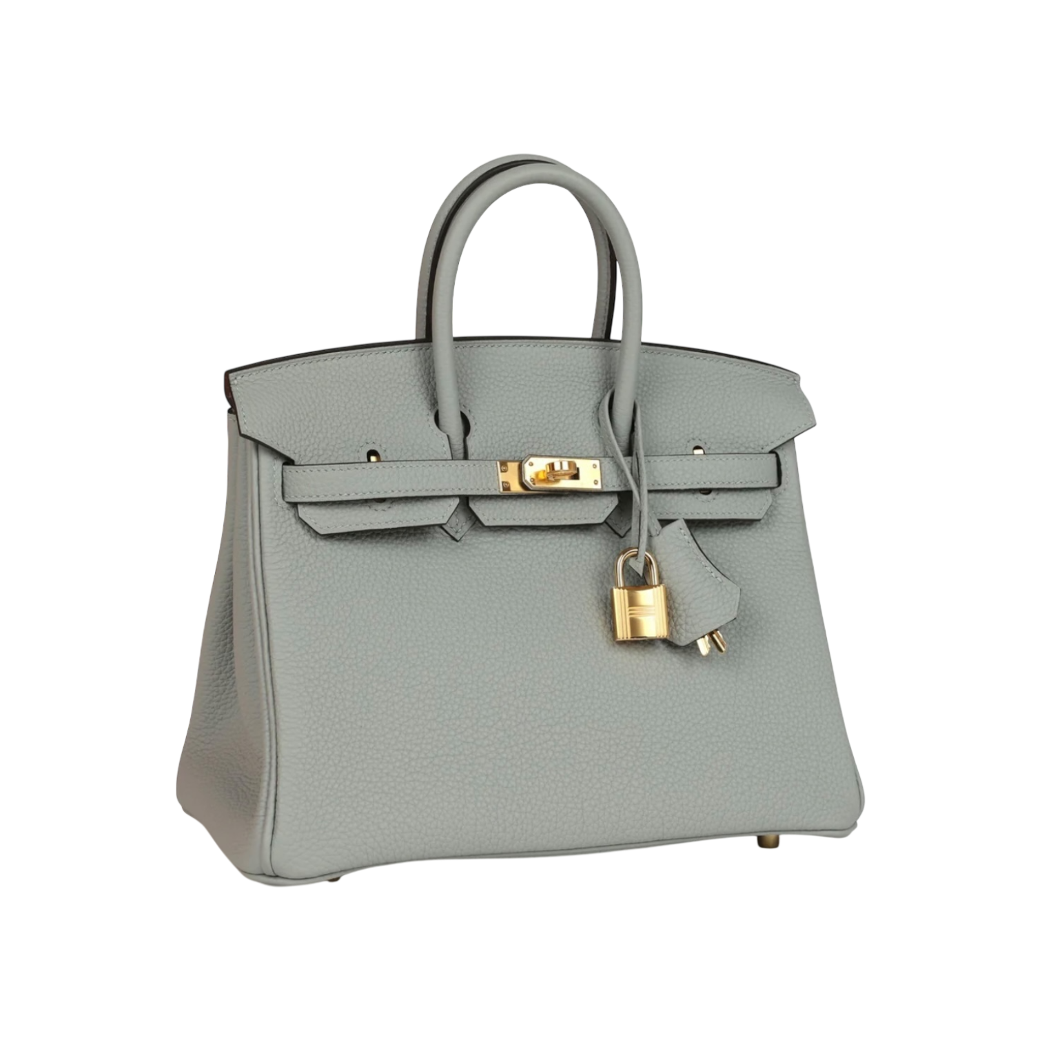 Hermès Birkin 25 Bleu Glacier Togo Gold Hardware Chrome Dubai