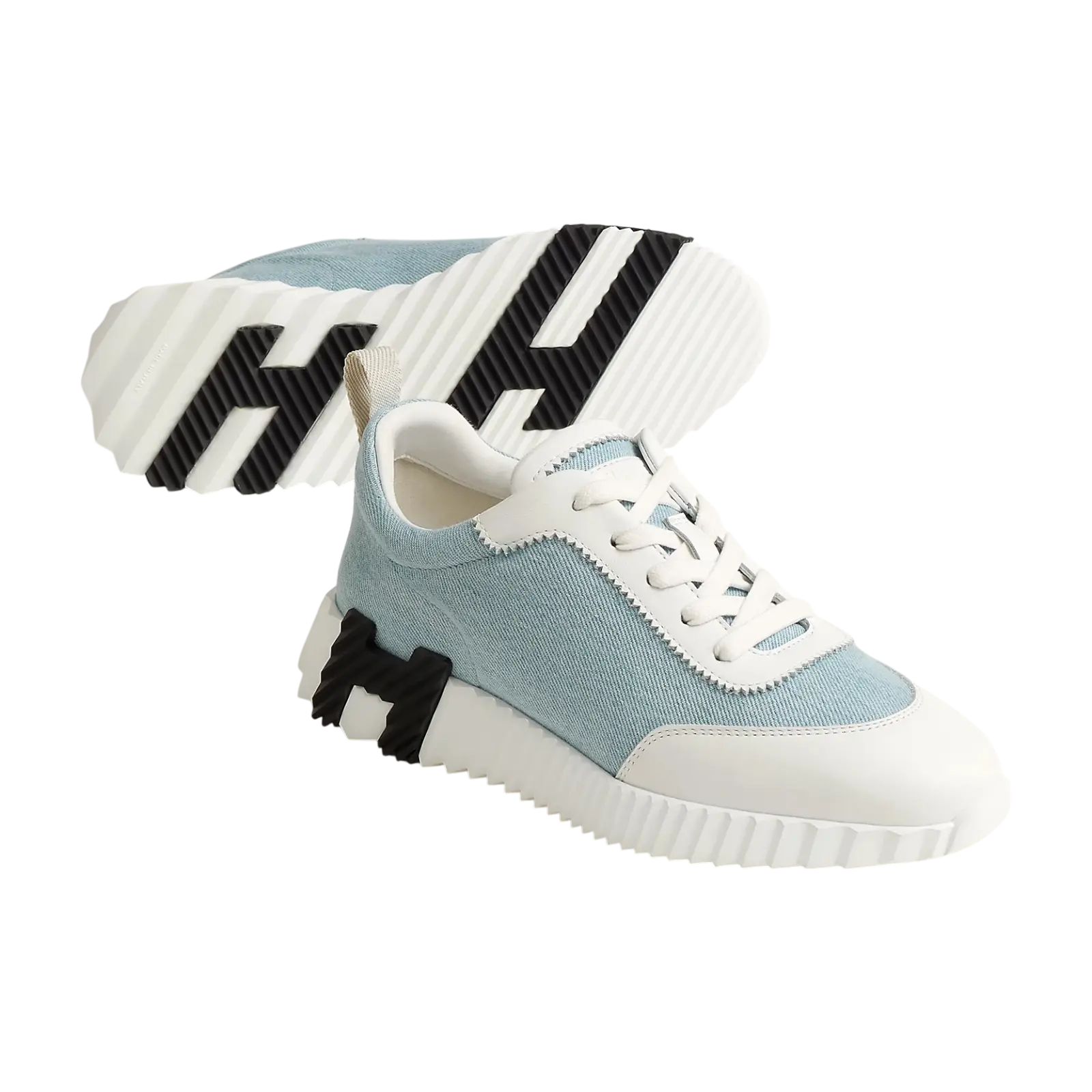 Hermes Bouncing Sneaker Bleu Clair / Blanc Chrome Dubai