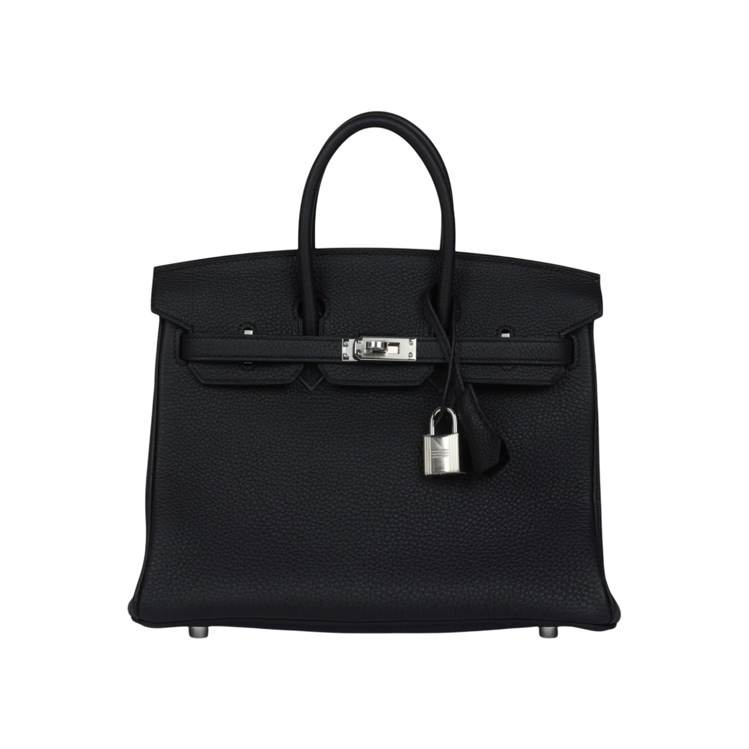 Hermès Birkin 25 Black Togo Palladium Hardware Chrome Dubai