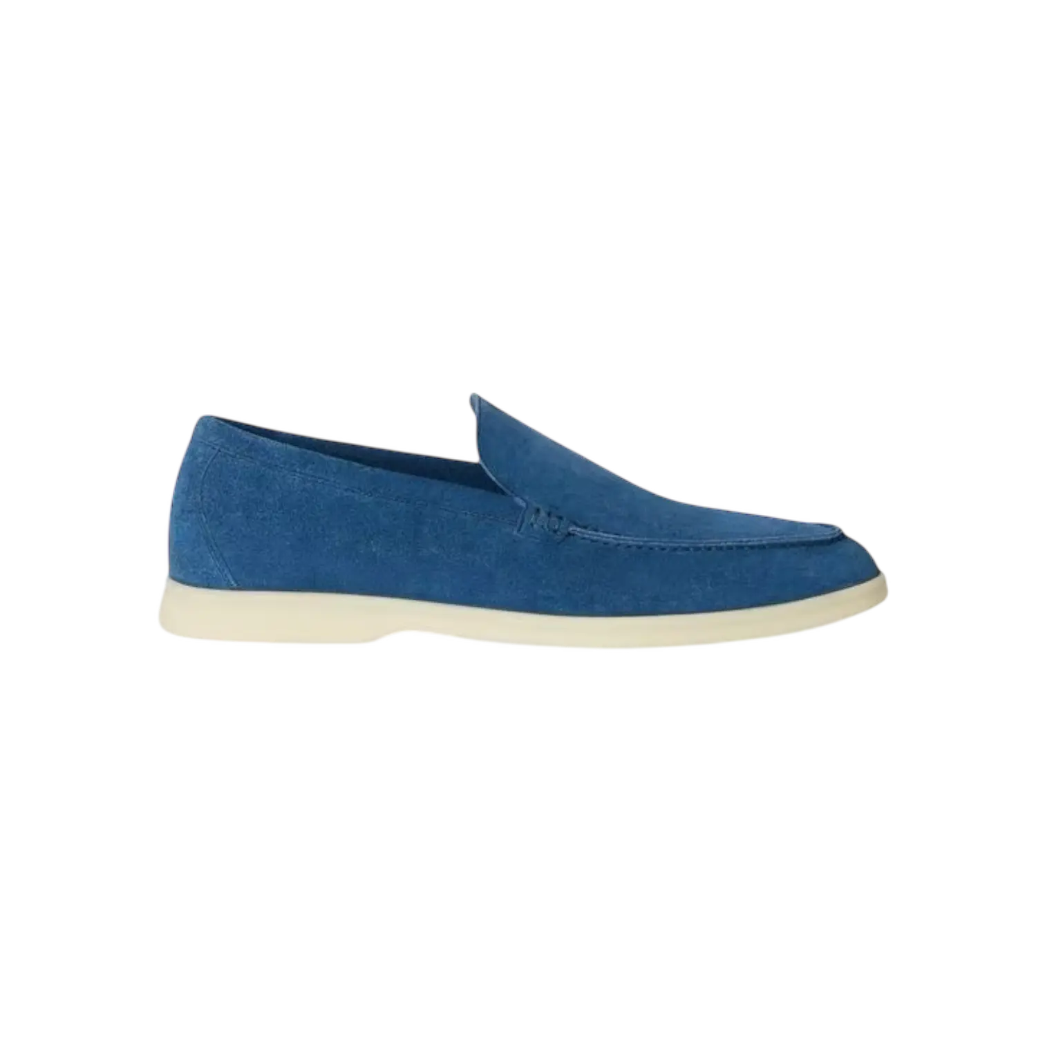 Loro Piana Summer Walk Loafer Cobalt Ink Chrome Dubai