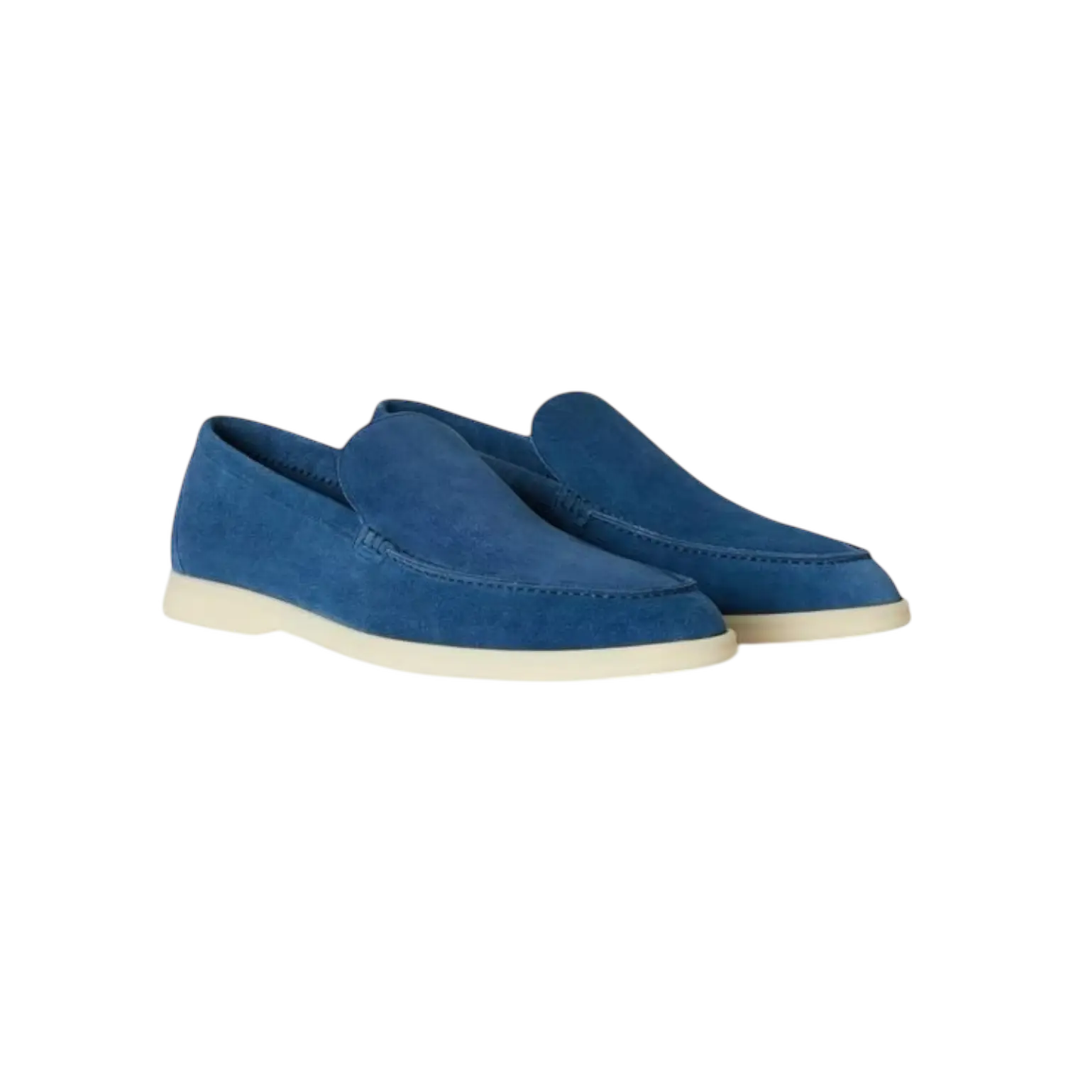 Loro Piana Summer Walk Loafer Cobalt Ink Chrome Dubai