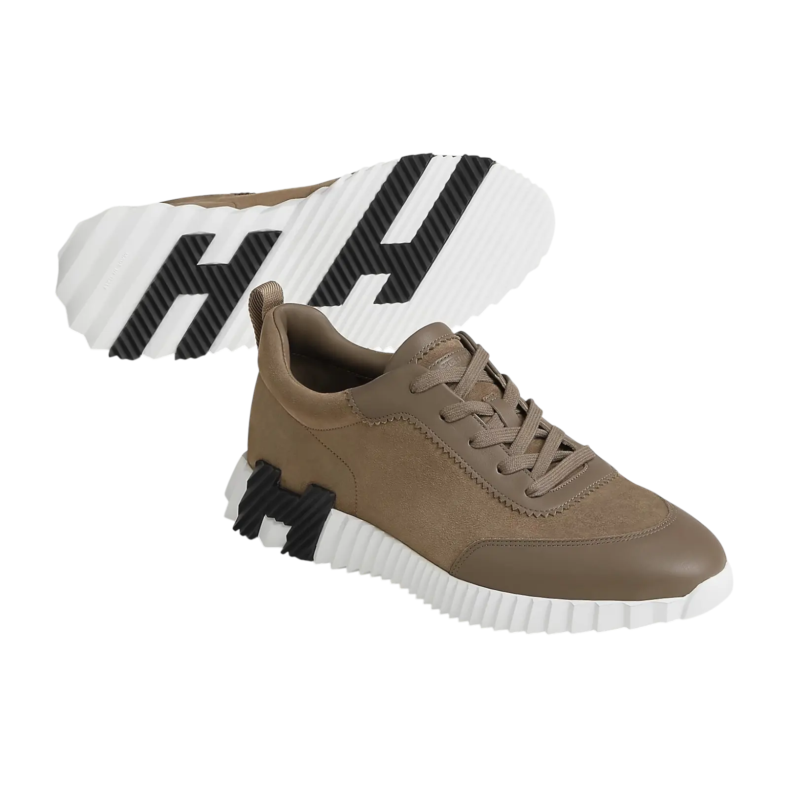 Hermes Bouncing Sneaker Etoupe Chrome Dubai