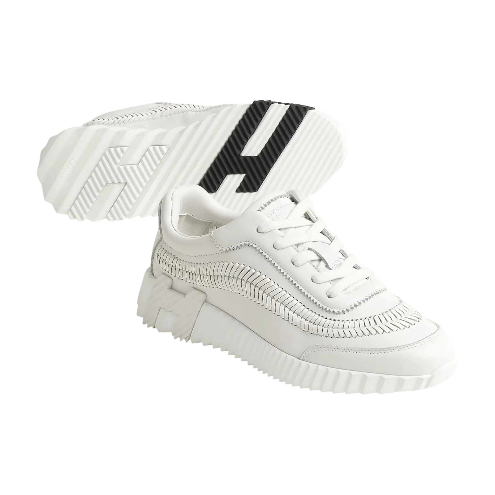 Hermes Bouncing Sneaker Blanc Chrome Dubai