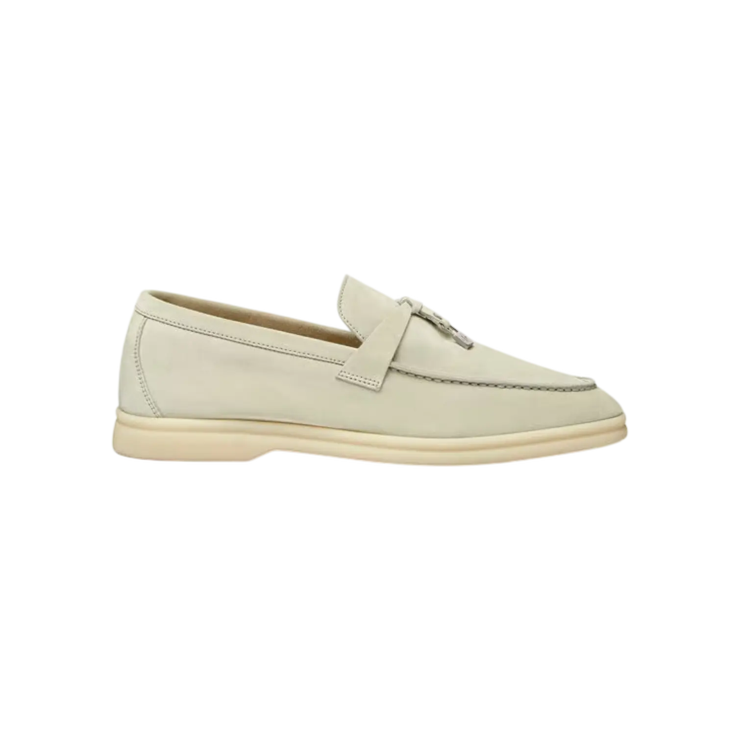 Loro Piana Summer Charms Loafer Deep Ice Chrome Dubai