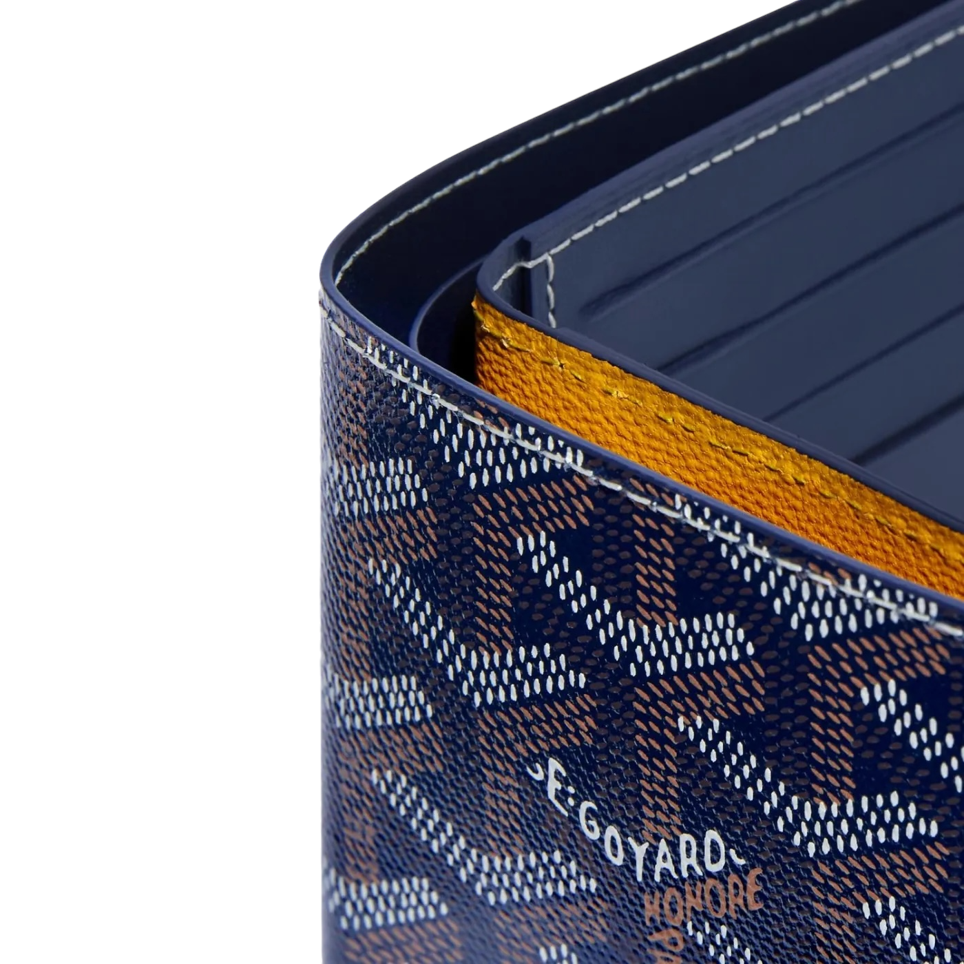 Goyard wallet mens blue hotsell