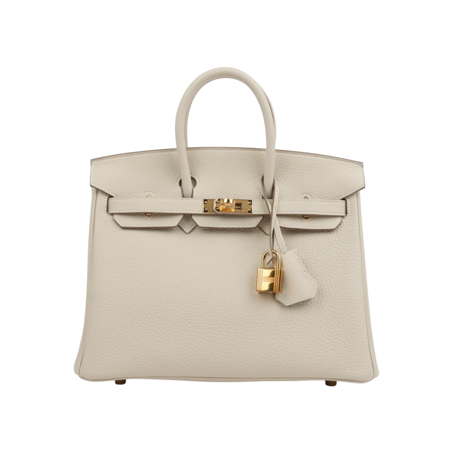 Hermès Birkin 25 Craie Togo Gold Hardware Chrome Dubai
