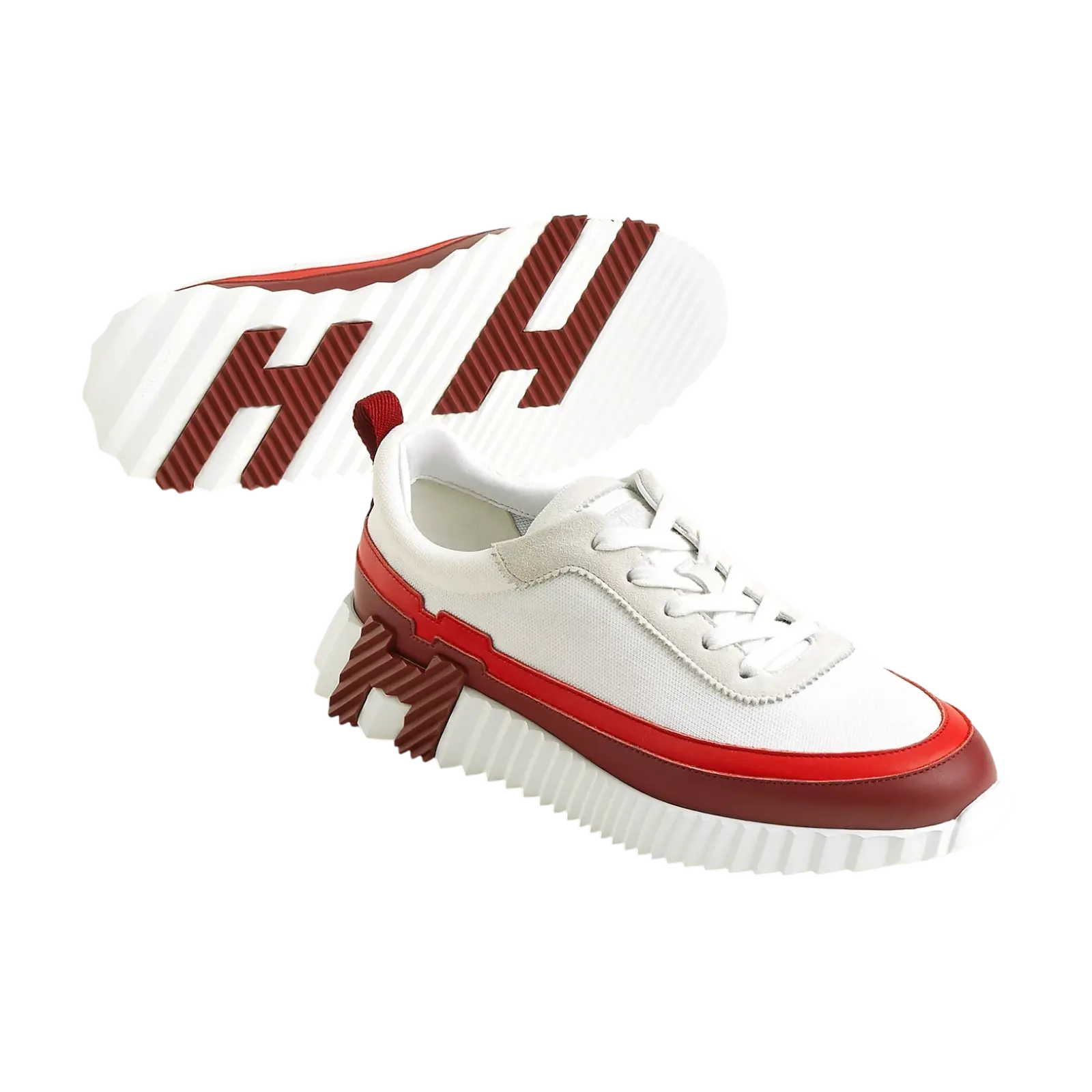 Hermes Bouncing Sneaker Multicolore Blanc Chrome Dubai