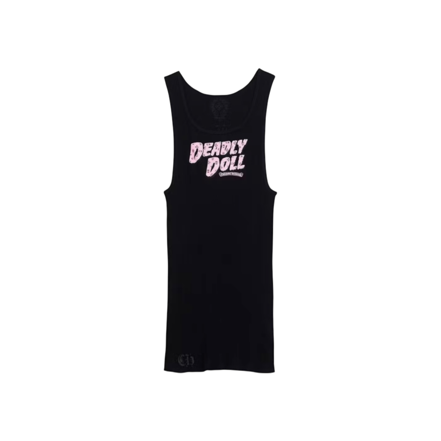 Chrome Hearts x Deadly Doll Tank Top Black/Pink Chrome Dubai