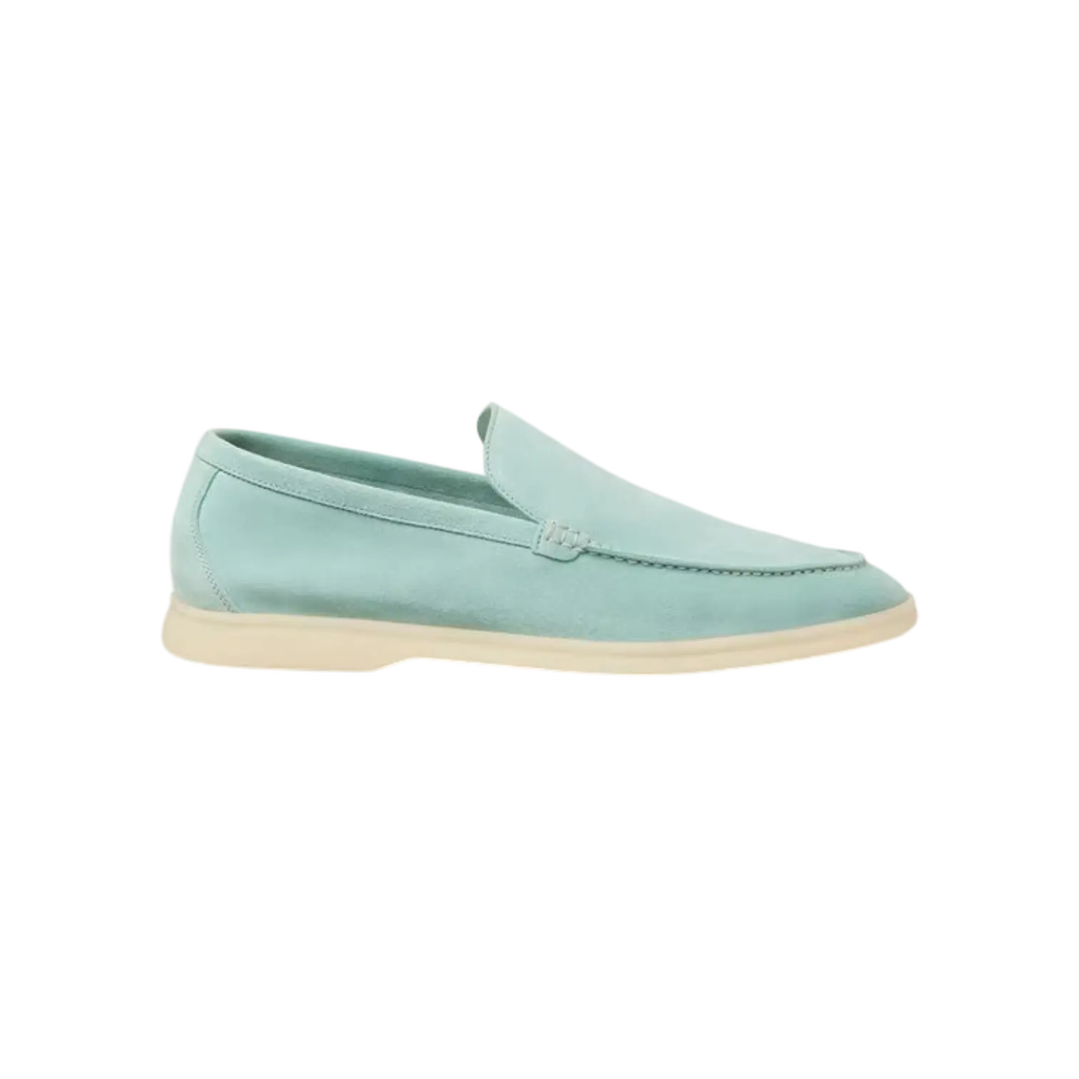 Loro Piana Summer Walk Loafer Acquamarina Chrome Dubai