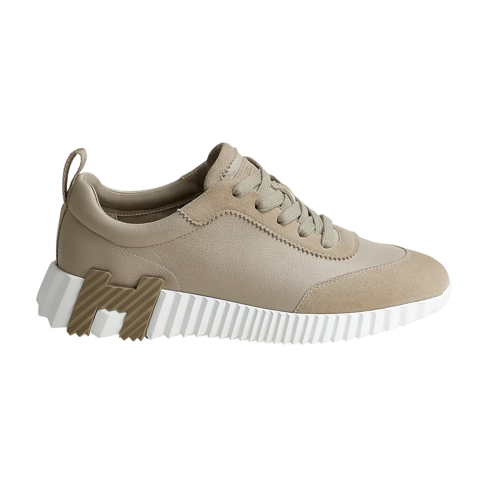 Hermes Bouncing Sneaker Beige Galet Chrome Dubai