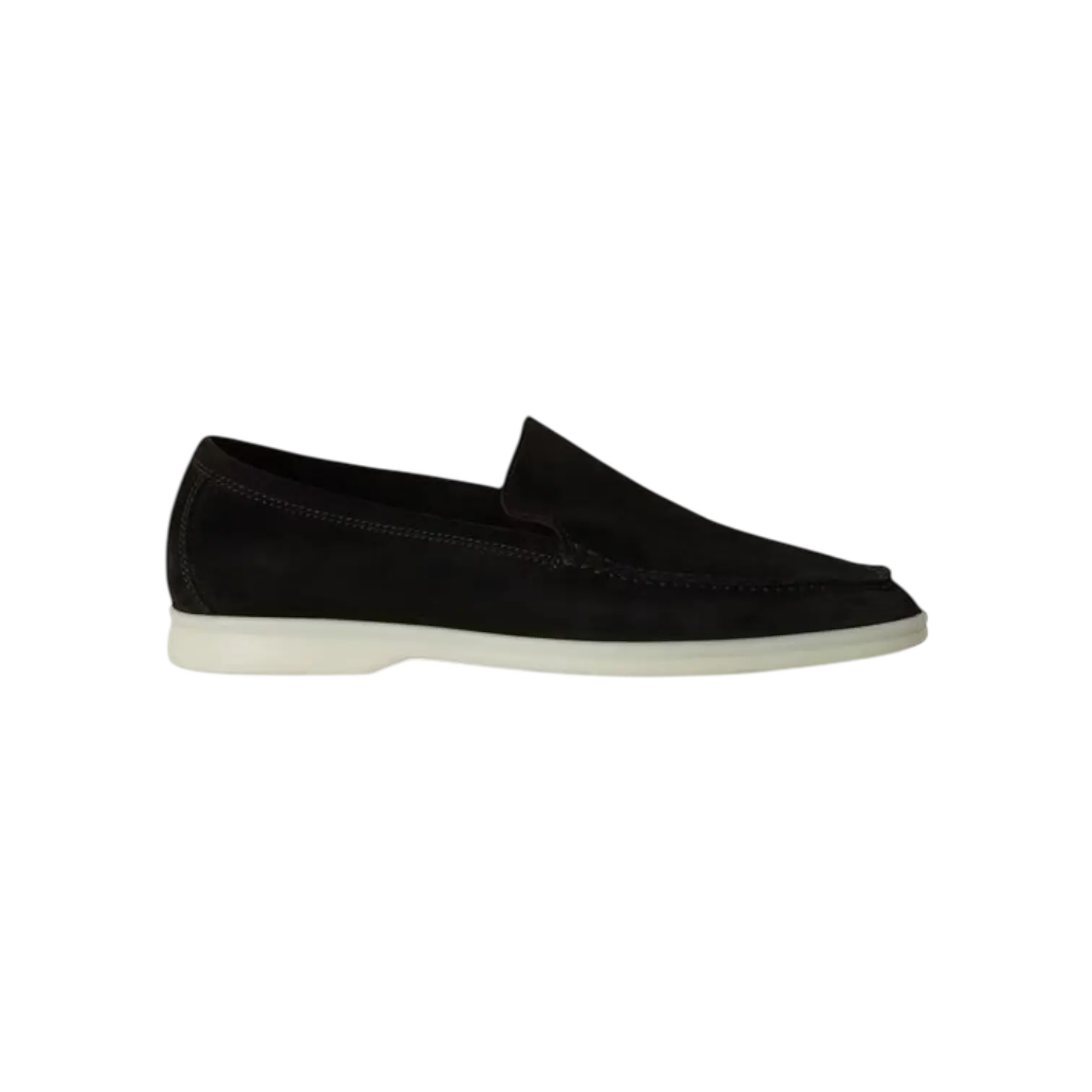 Loro Piana Summer Walk Loafer Black Chrome Dubai
