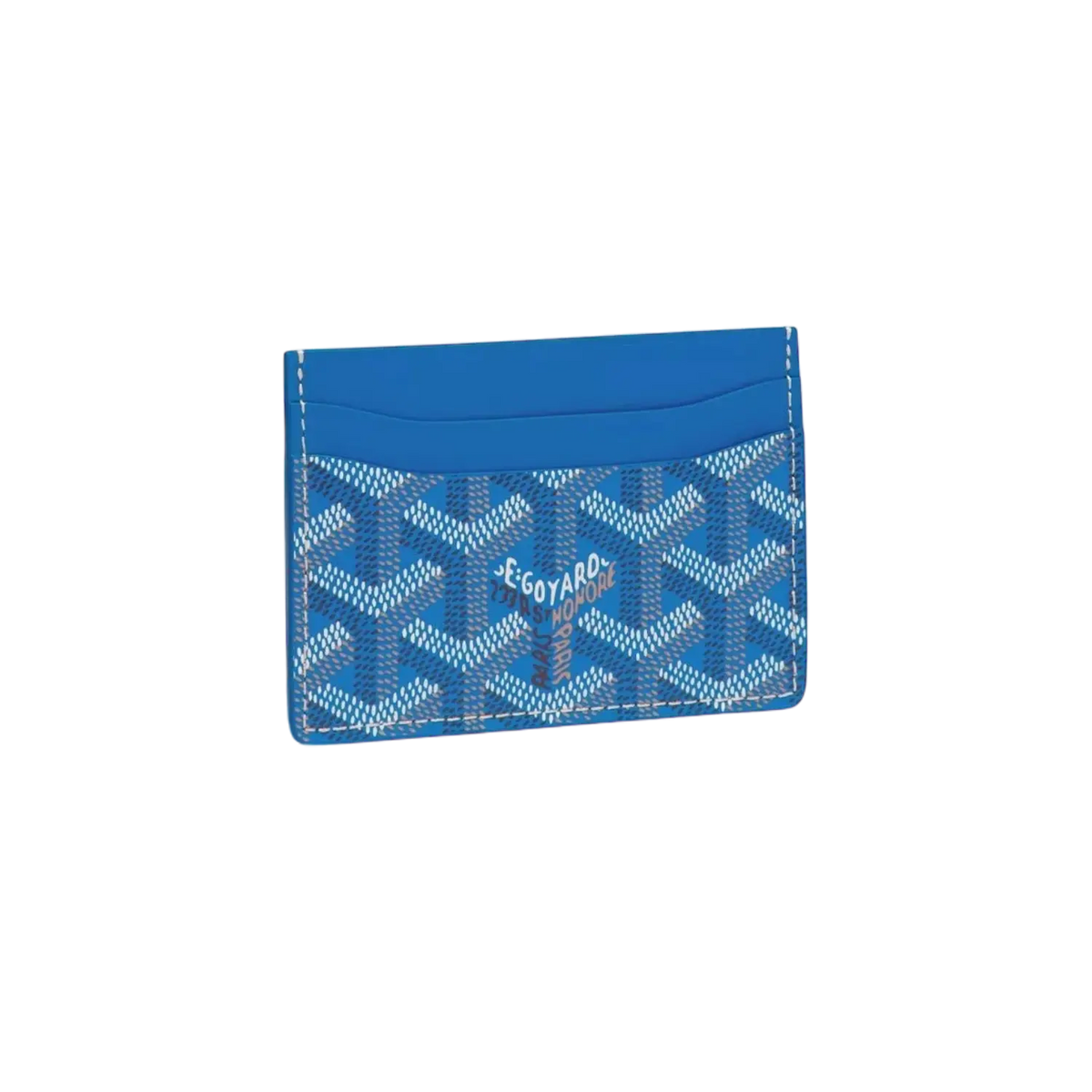 Goyard Saint Sulpice Card Holder Sky Blue – Chrome Dubai