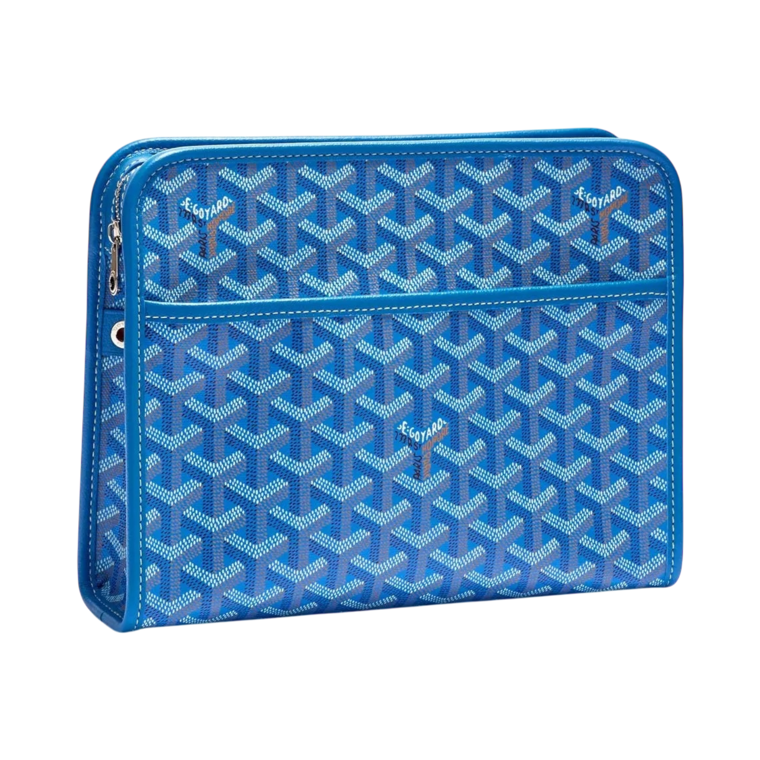 Goyard Jouvence Toiletry Bag MM Sky Blue