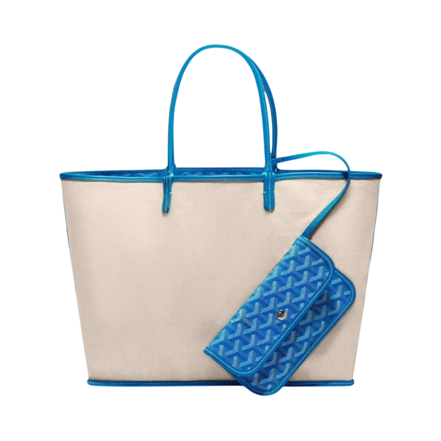 Goyard Saint Louis Tote Bag PM Sky Blue