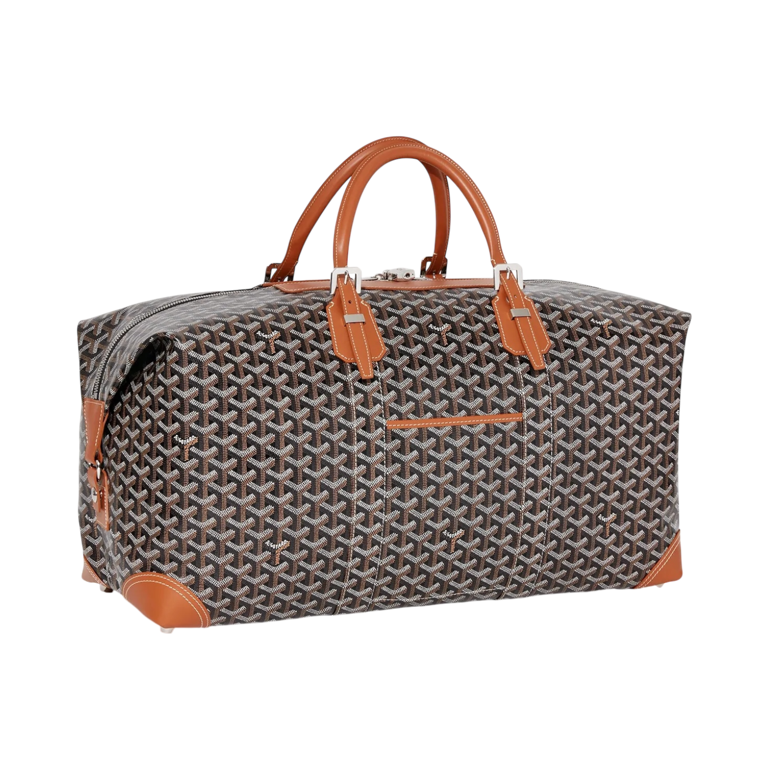 Goyard Bowling 55 Duffle Bag Natural
