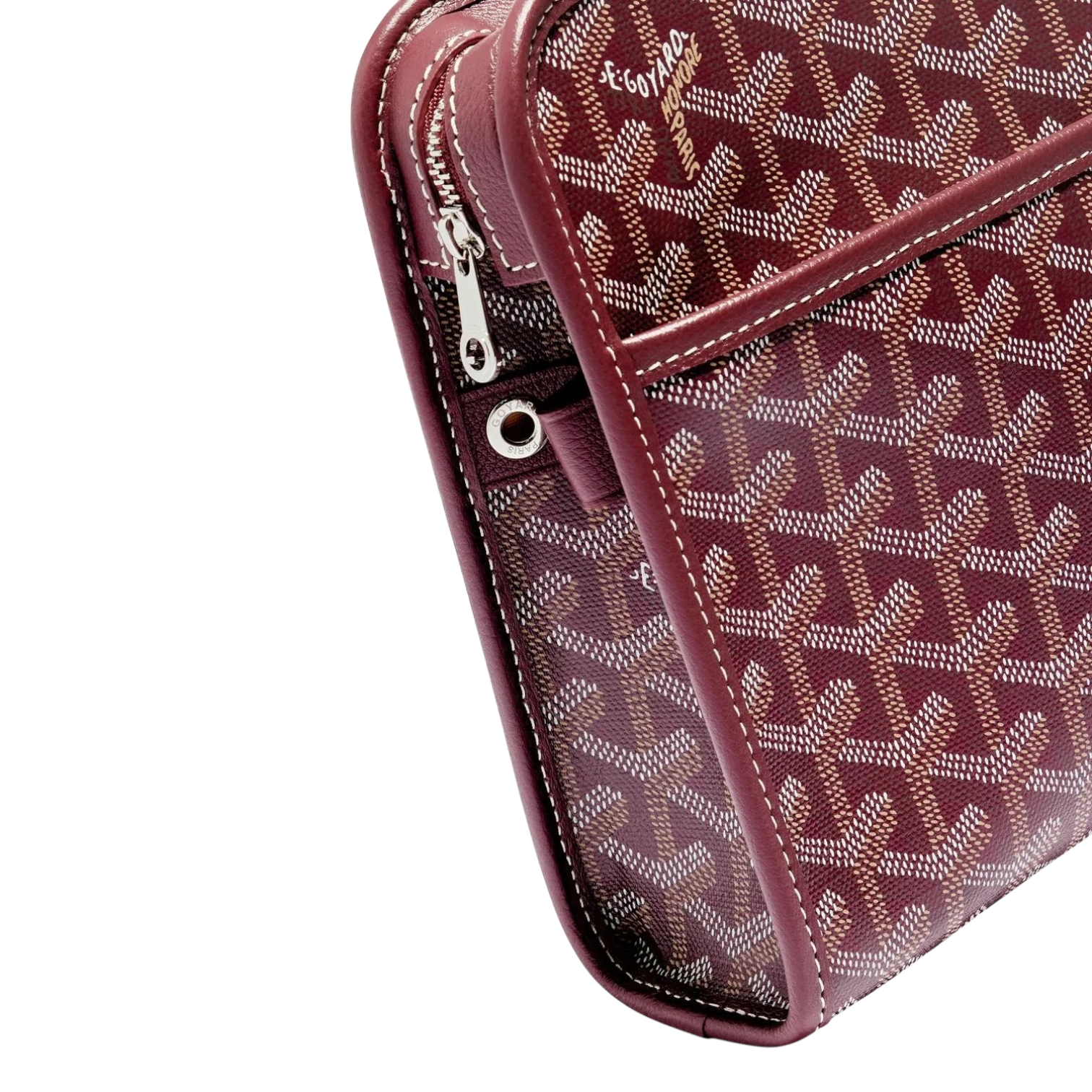 Goyard Jouvence Toiletry Bag MM Bordeaux