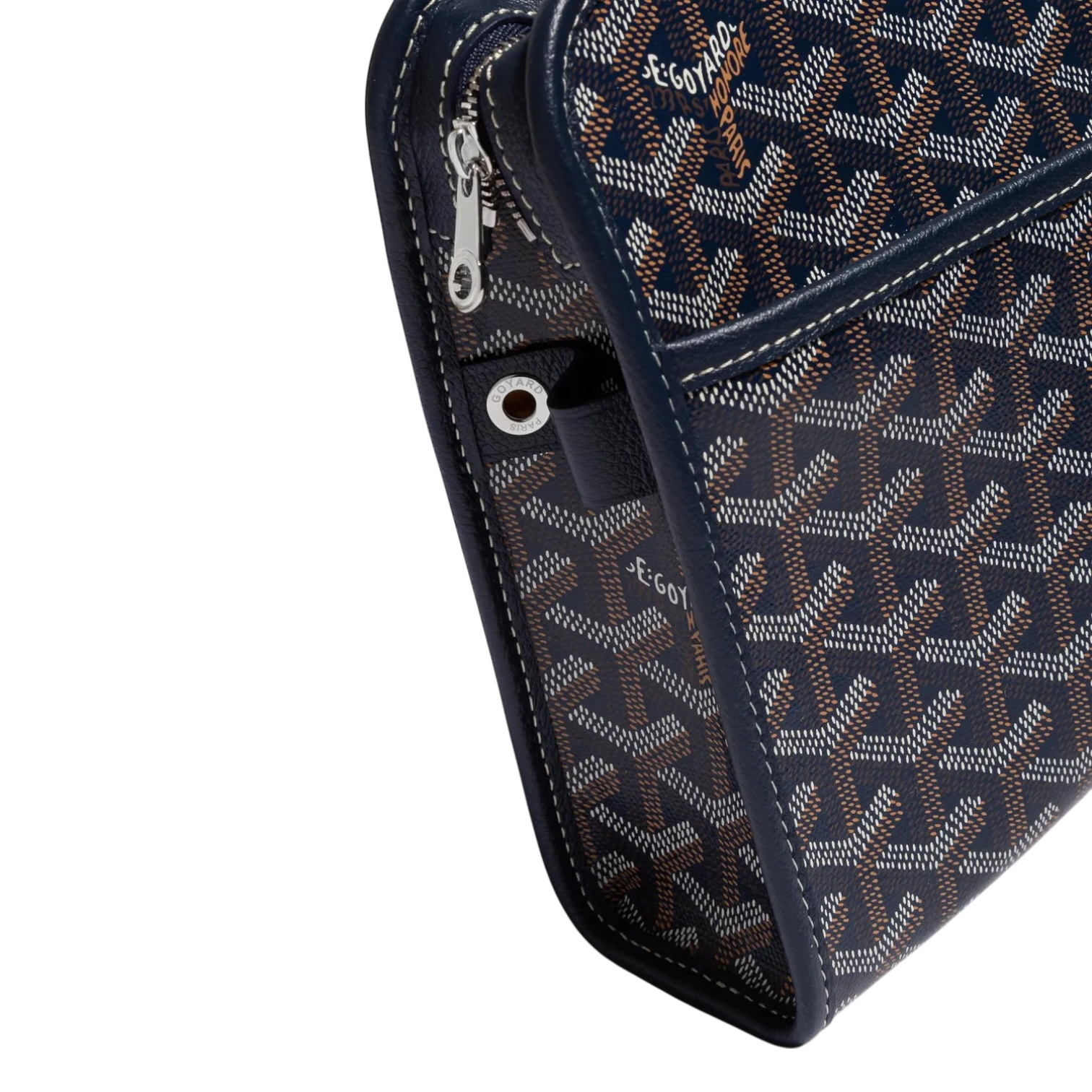 Goyard Jouvence Toiletry Bag MM Navy